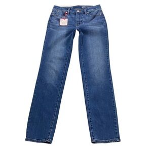 Talbots Classics Flawless Slim Ankle Medium Wash Jeans Sz 2 x28 Slim Denim NWT